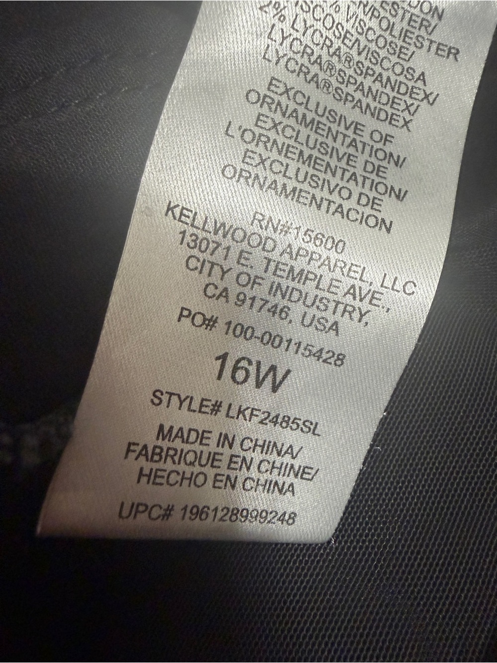 Wit & Wisdom Jeans Black - Picture 8 of 9